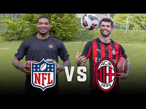 Ja’Marr Chase vs. Christian Pulisic in Ultimate Skills Challenge 🏈⚽️