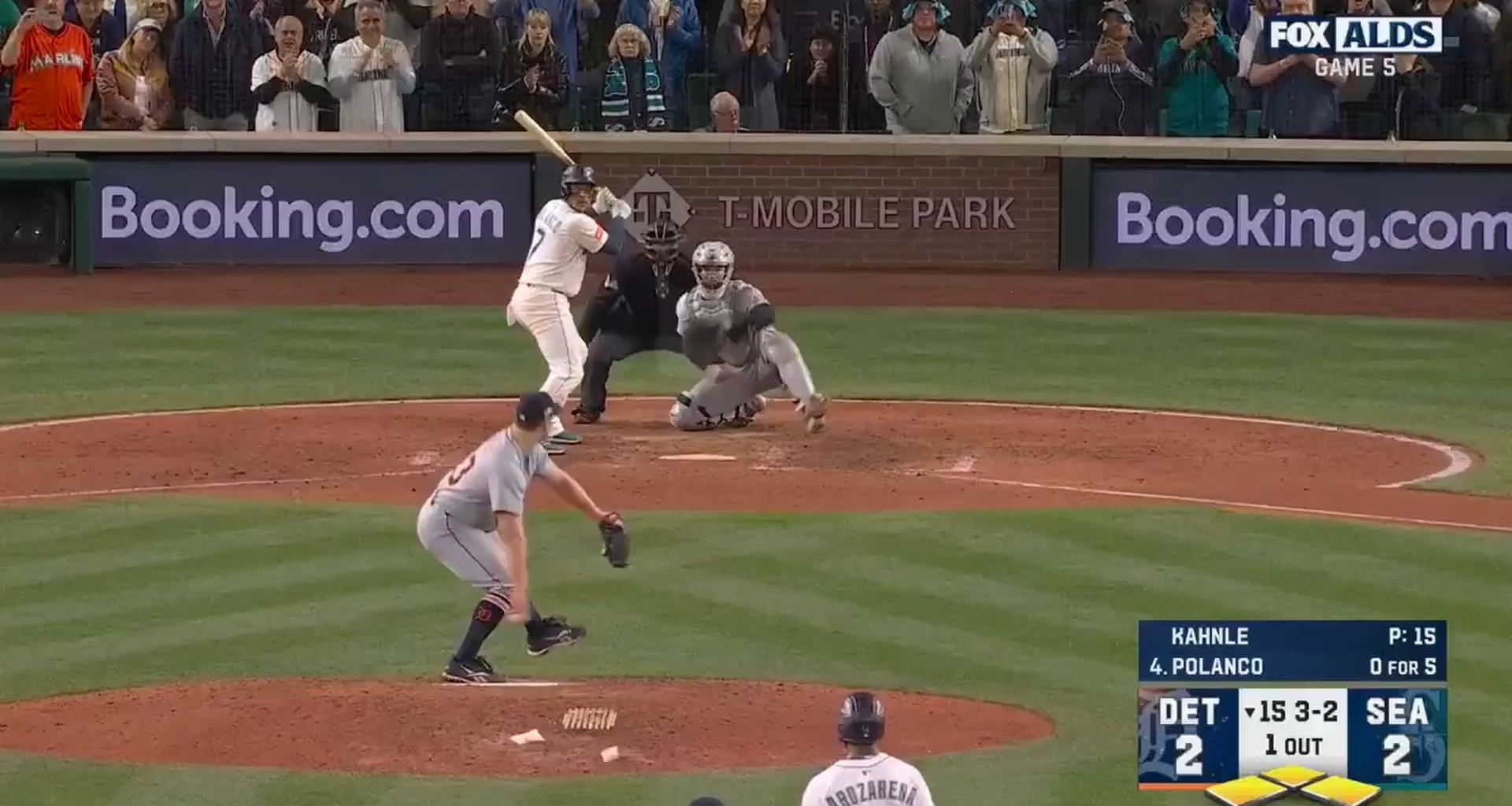 Mariners radio call of Jorge Polanco's walk off single to win for Seattle in 15 innings