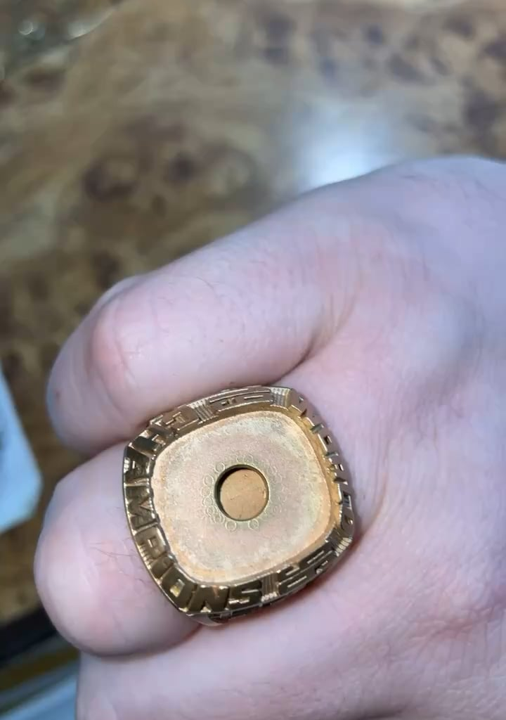 AUTHENTIC MISCAST 14k 1996 Joe Torre Yankees World Championship Ring