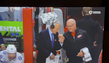 Mickey Redmond hitting the salts