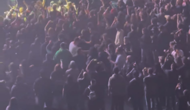 Buoy Crowd Surf Fail At Concert