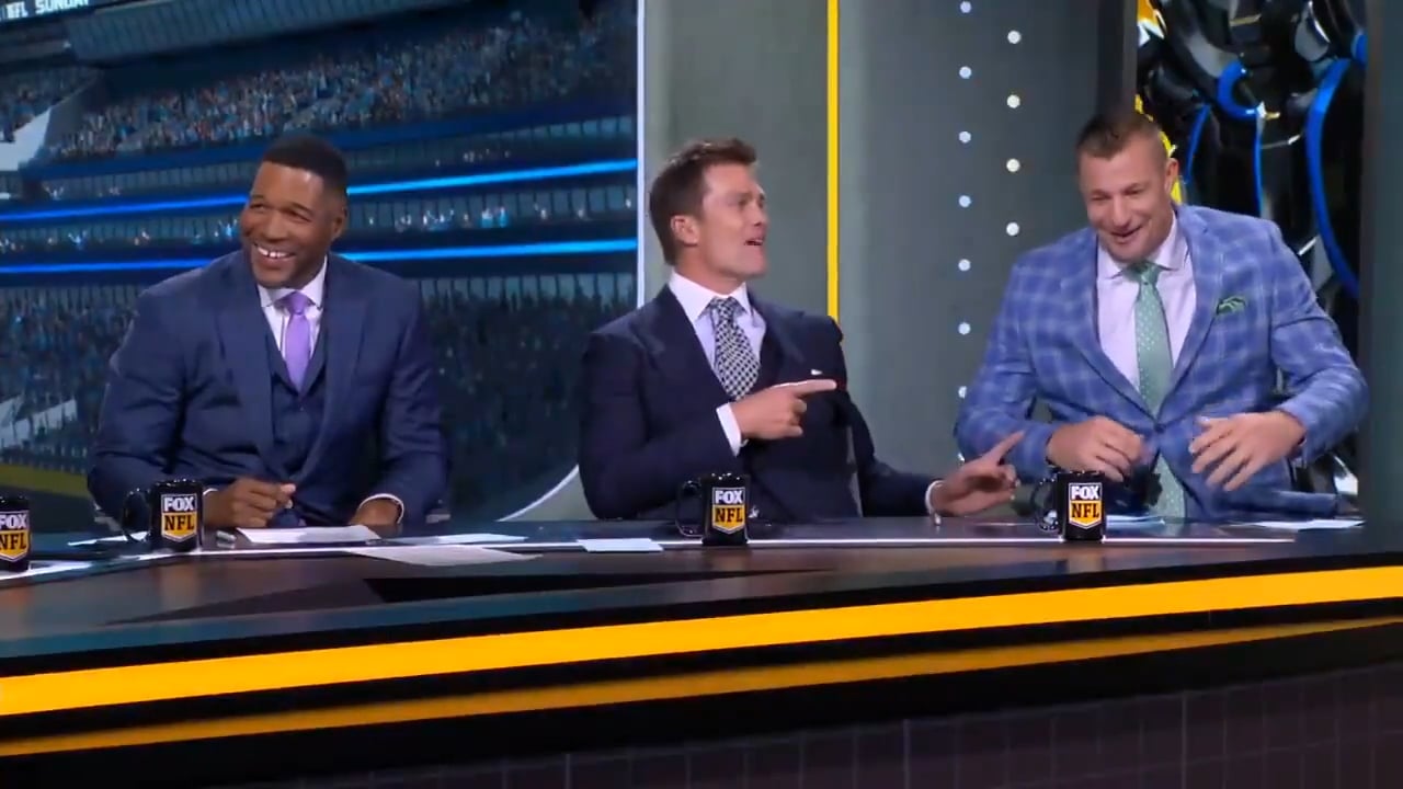 Tom Brady trolls Rob Gronkowski: "Right now, Drake Maye is playing with the greatest tight end in the history of the New England Patriots, Hunter Henry"