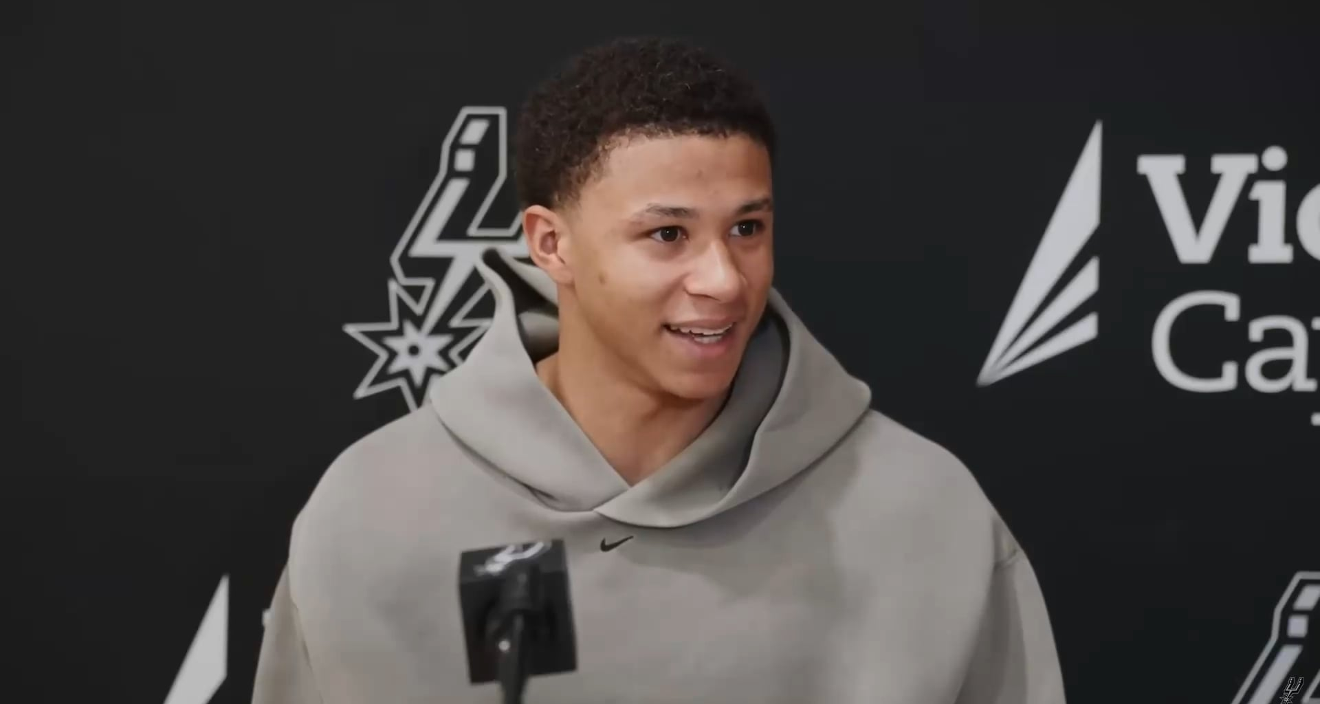Bryant when asked about Wemby: "Hell of a person… He cares about you outside the game of basketball. He’s going to text you, he's going to call you. When we’re on the road, he’s going to make sure he talks to you. He’s going to make sure you do stuff outside of basketball..."