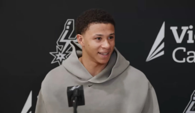 Bryant when asked about Wemby: "Hell of a person… He cares about you outside the game of basketball. He’s going to text you, he's going to call you. When we’re on the road, he’s going to make sure he talks to you. He’s going to make sure you do stuff outside of basketball..."