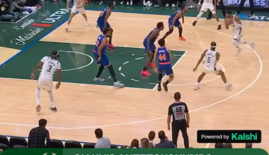 Giannis’ athleticism, finishing, and defensive motor to start the season are the best I’ve seen from him in years