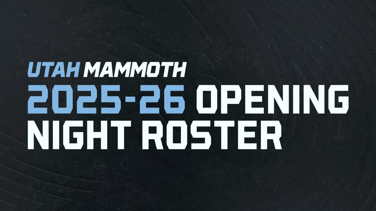 Opening night roster