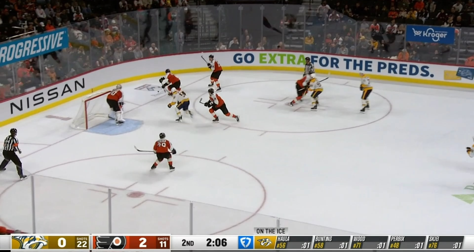 Woody gets his first NHL goal