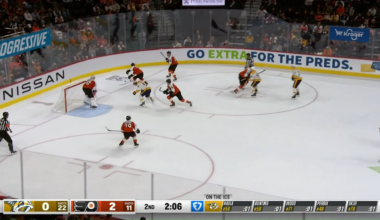 Woody gets his first NHL goal