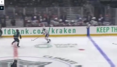 Here is the clip of Vince Dunn push on McDavid. Sorry for the quality. Best video I can find.