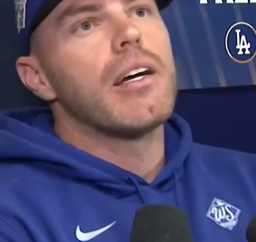 Dodgers’ Freddie Freeman spoke with the media about his Canadian roots, and how Canadians have already been giving it to him since the moment he stepped off the plane. “The customs agent asked, why not your Canadian passport?”