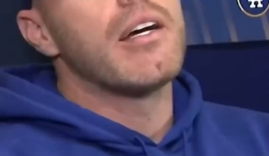 Dodgers’ Freddie Freeman spoke with the media about his Canadian roots, and how Canadians have already been giving it to him since the moment he stepped off the plane. “The customs agent asked, why not your Canadian passport?”