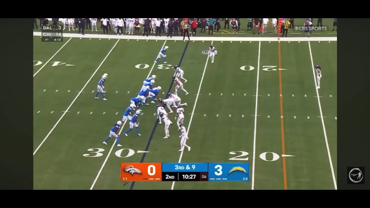 Lots of Riley Moss hate around here lately, but this play probably saved a Chargers field goal, maybe even six had the pass connected.