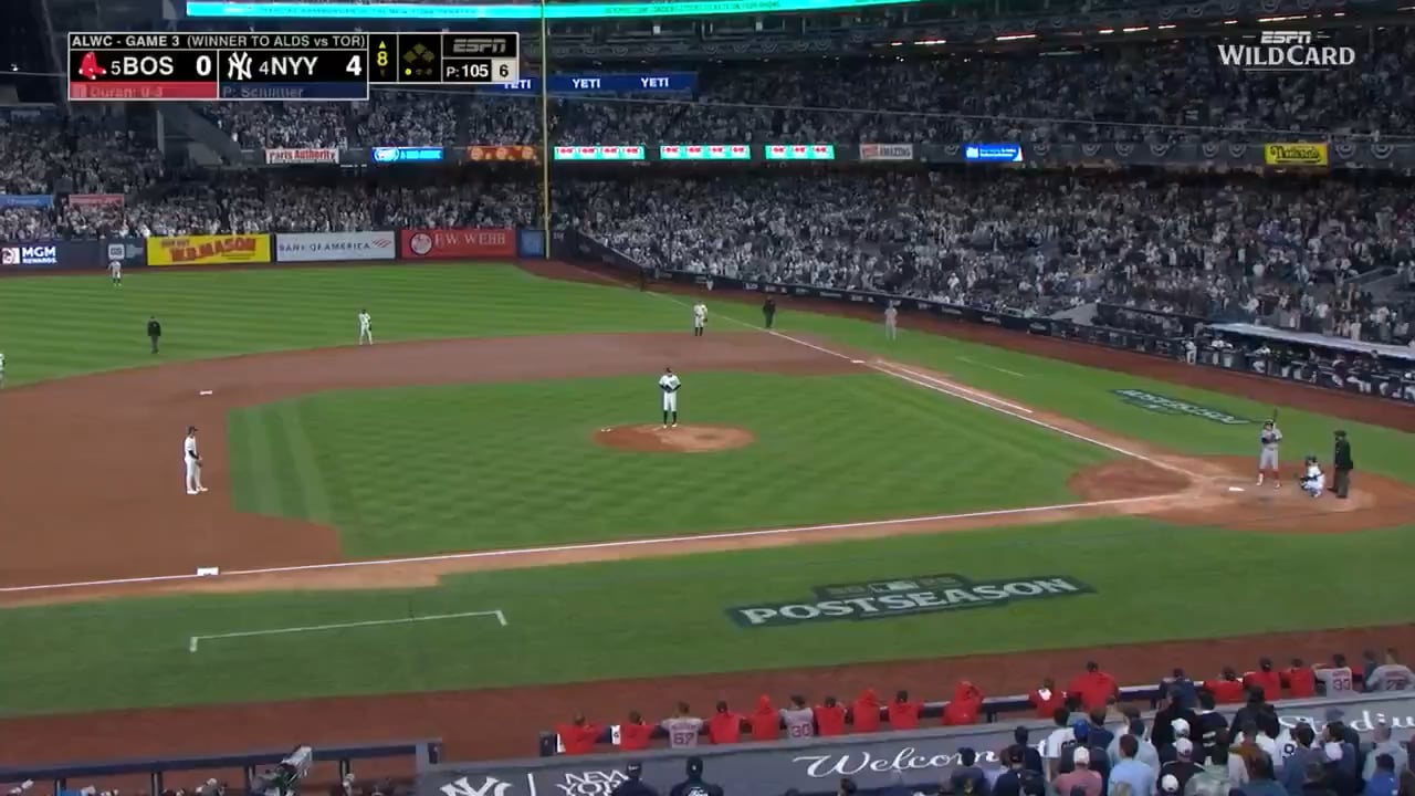 [Highlight] Ryan McMahon catches a pop up ball as he flips into the Red Sox dugout