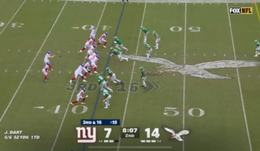 This is insane coverage. Q is that guy