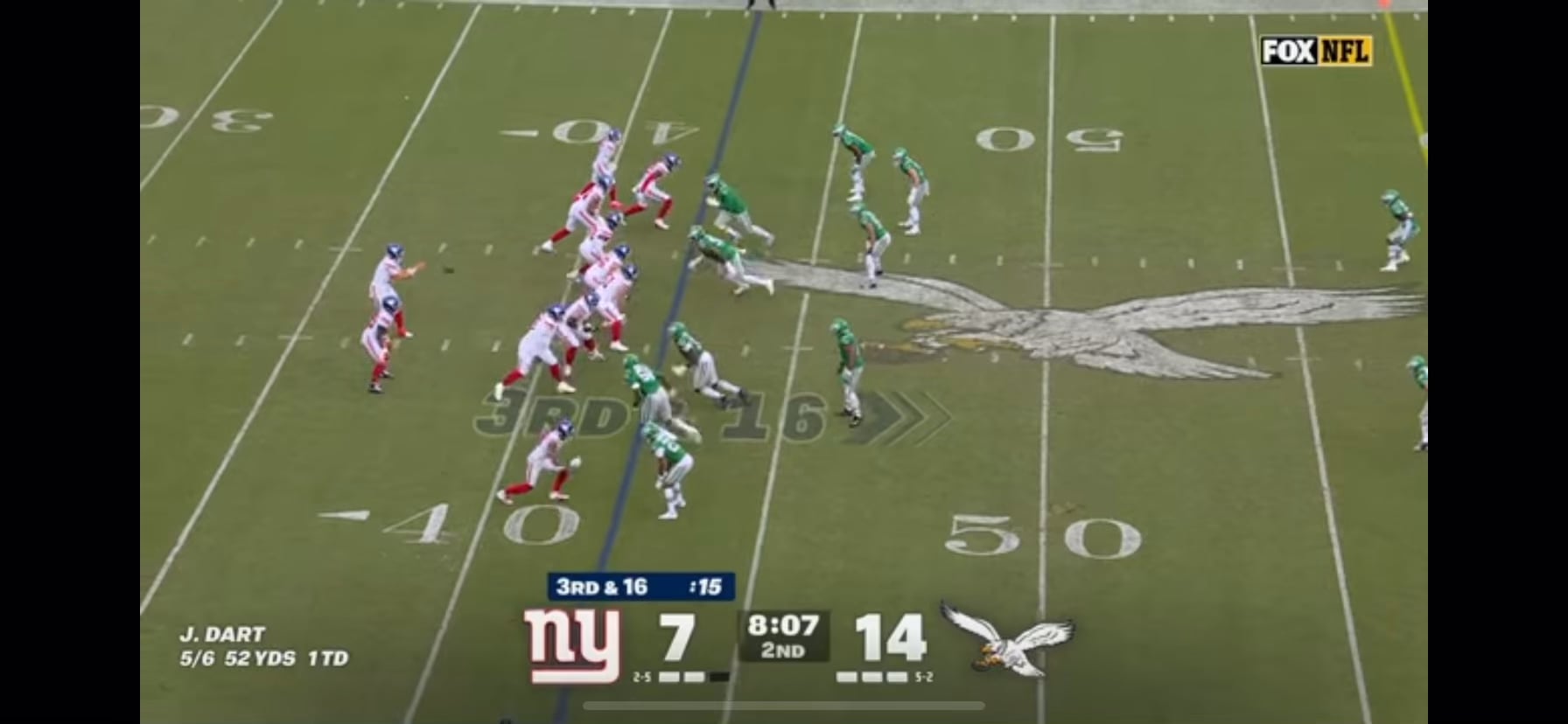 This is insane coverage. Q is that guy