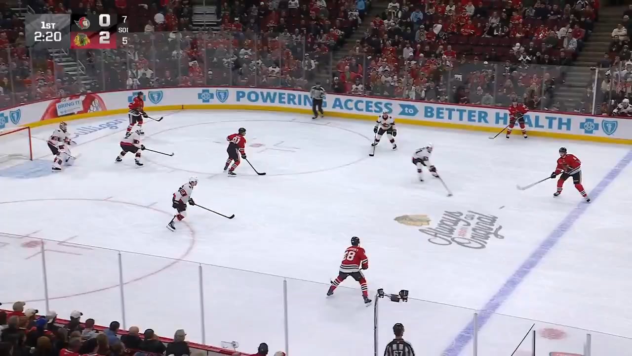 Bedard draws a penalty and then immediately scores on the power play to make it 3-0