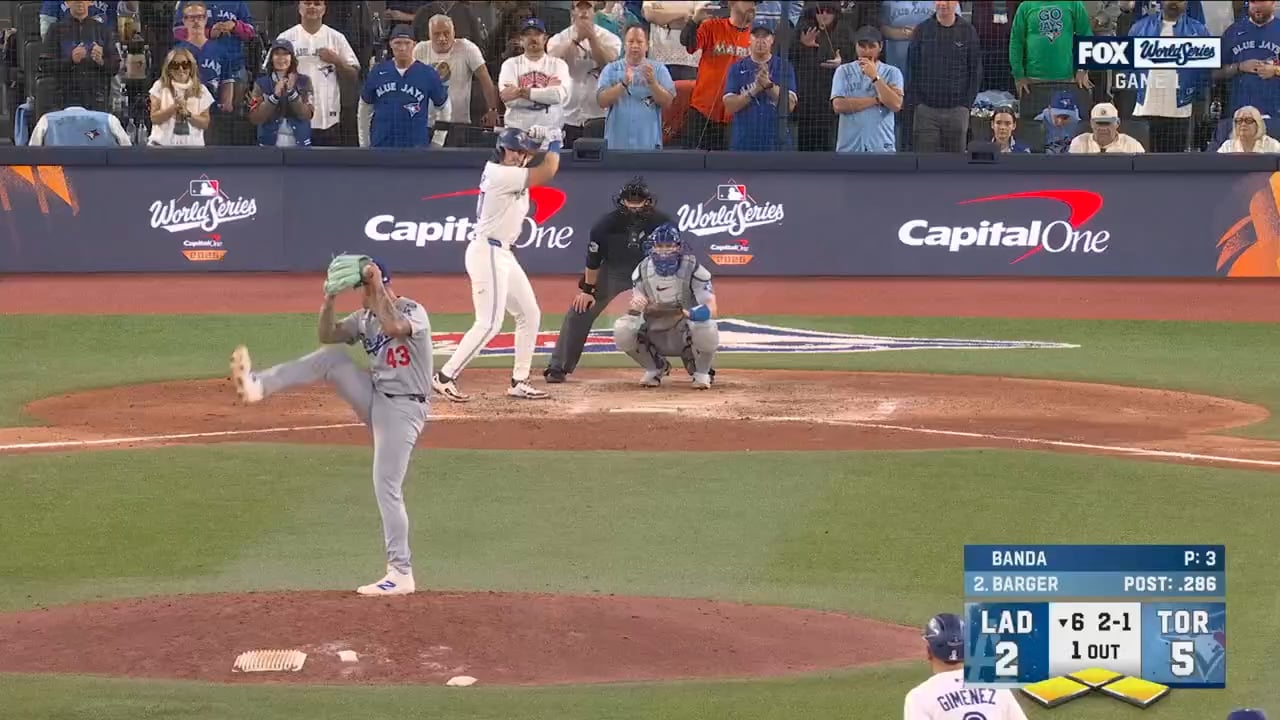 [HIGHLIGHT] ADDISON BARGER PINCH-HIT GRAND SLAM