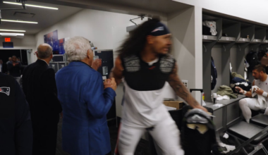 [Patriots] Never Satisfied. "Stretch, give them all damn game balls on me."