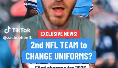 Some Titans Uni Updates: Team has filed for new uniforms for 2026 so they may come a year earlier than expected; Don’t expect Oilers throwbacks to return anytime soon; Their 2026 Rivalries uniforms will likely be navy blue