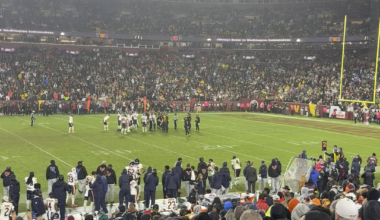 View of the Moody FG on my night alone after the passing and of my dad.