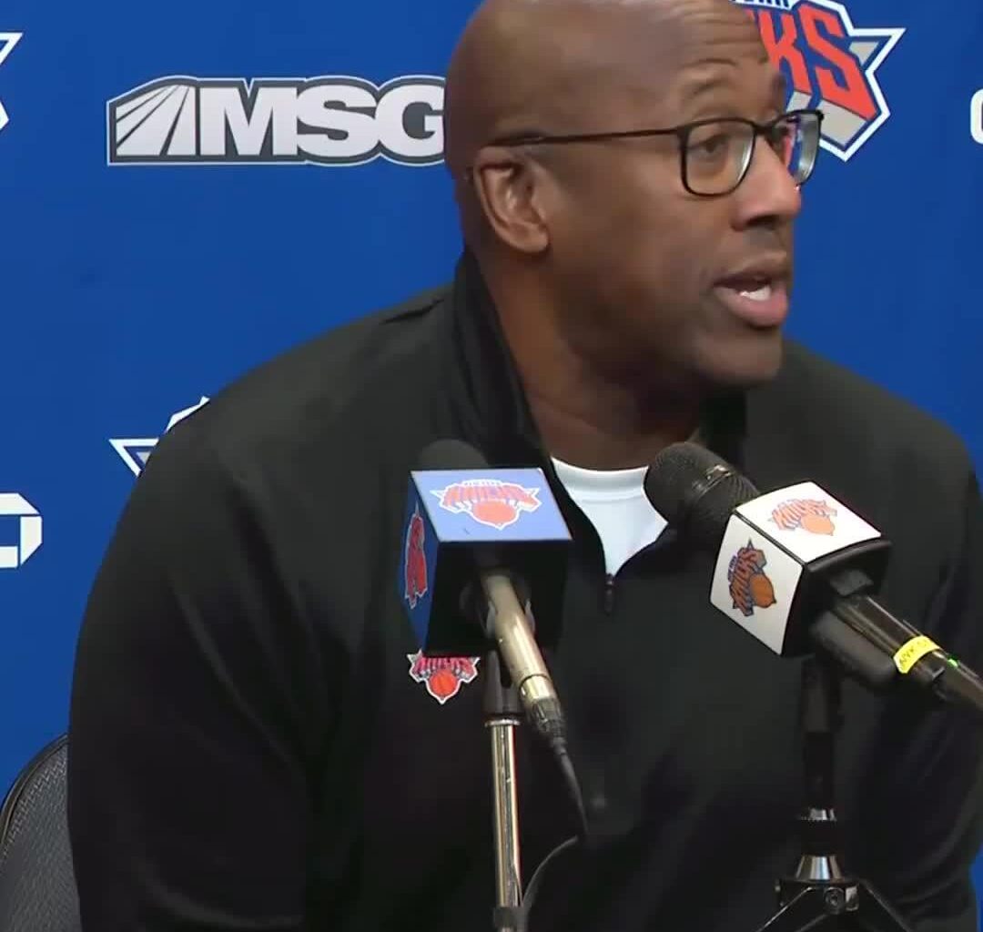 [SNY] Mike Brown on Pacôme Dadiet: "He's just gotta continue to understand how big he is. He's long. He's a big wing. At time he doesn't utilize it. He definitely has a chance to be a player in this league for a long time and you wanna help try to speed that development up"