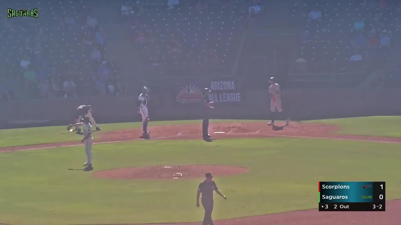 [Arizona Fall League] "No. 4️⃣ for Chris Suero The @MetsPlayerDev No. 15 prospect collects his 9th RBI on the season with a solo shot crushed at 105.6 MPH."