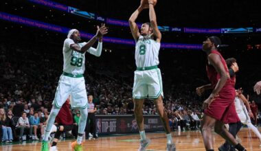Josh Minott said the TD Garden preseason crowd was the best he's ever played in front of: “It’s usually just scattered around people, die-hard fans. But here it’s just like, man. The whole city, it just seems like everybody’s a die-hard fan.”