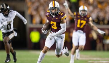 Gophers football beats Purdue 27-20