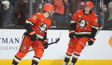 Chris Kreider's two power play goals lift Ducks over Penguins in front of team-record crowd | The Sporting Tribune