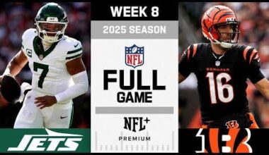 Jets vs Bengals full game on youtube.