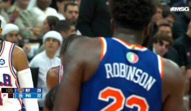 [Highlight] Last year Tyrese Maxey said it was the first time he's been on a losing team... Clyde Frazier's reaction, "Well he better get used to it".