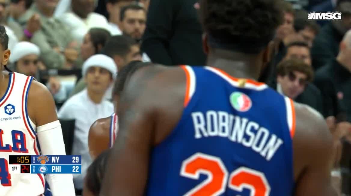 [Highlight] Last year Tyrese Maxey said it was the first time he's been on a losing team... Clyde Frazier's reaction, "Well he better get used to it".