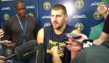 [Jokic] on OKC being the Title Favorite: “Hopefully we can be the Silent — How do you say it? The Silent Knight. Silent Horse. Dark Horse.”