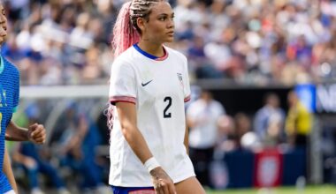 Trinity Rodman to miss USWNT camp with MCL sprain, hopeful for return before end of NWSL season