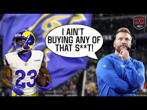 Sean McVay's response on The Mason and Ireland Show when asked about the solution for the kicking game