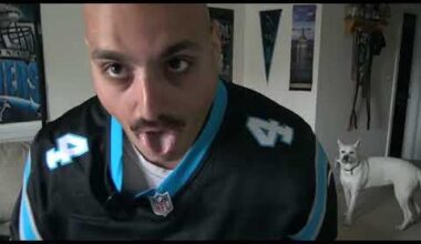 3 in a row 4 out of 5 what a time to be alive as a Carolina panthers fan! Panthers vs Jets reaction video and a new podcast episode in the comments!