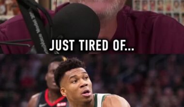 [Simmons] “Giannis ONLY has 8 playoff series wins. I’m gonna put that in perspective: Lebron has 41, Duncan had 35, Kobe had 33, Shaq had 32, Durant has 22, Kawhi: 19, Tatum: 15, Jokic has 10. Giannis is 8-8 and I think he’s looking at this saying ‘I just want to be in the playoffs past April 30th’”