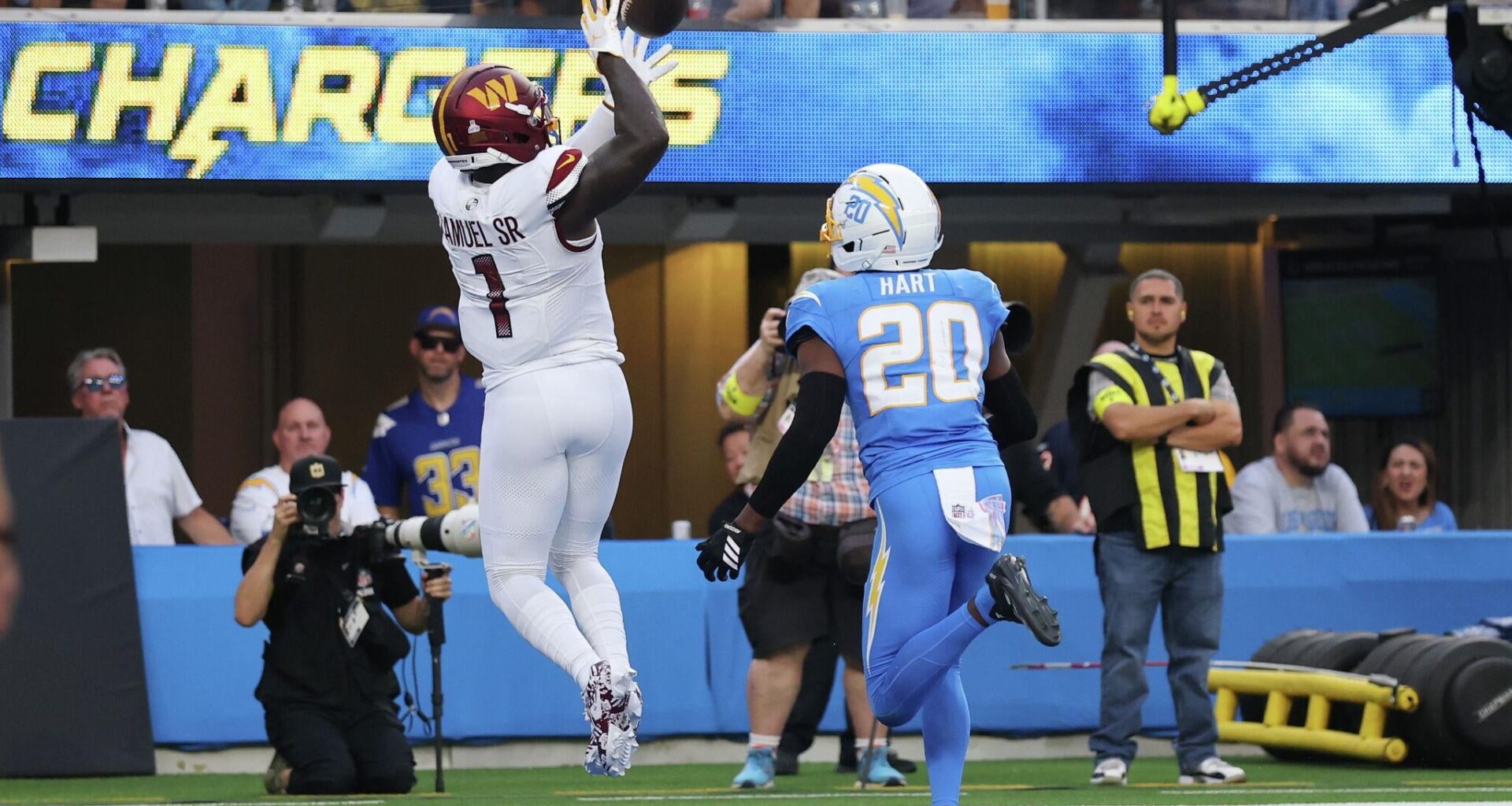 Cast off by the 49ers, Deebo Samuel is thriving with the Commanders