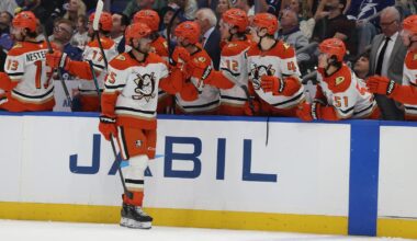 [OC] Ducks Buoyed by Bottom-6 Production During Road Trip