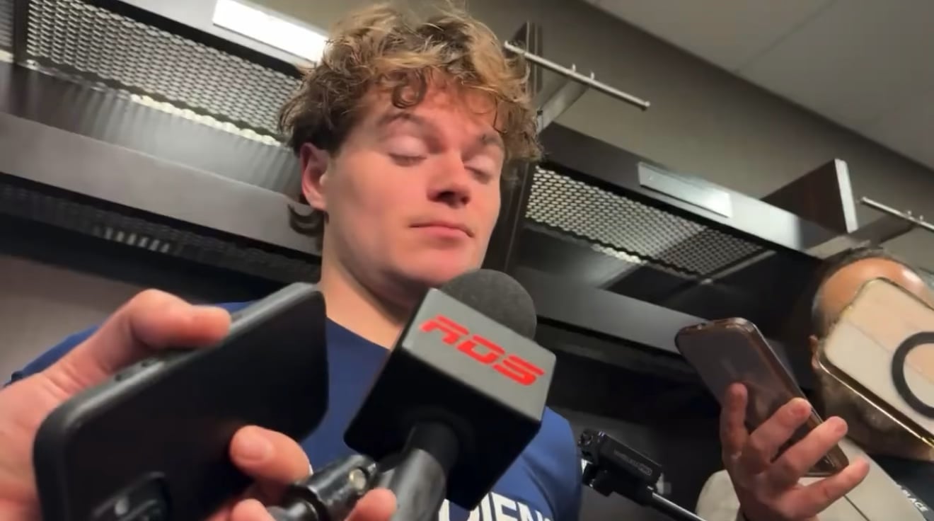 Cole Caufield criticizes refs