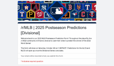 [Postseason] 2025 MLB Divisional Series