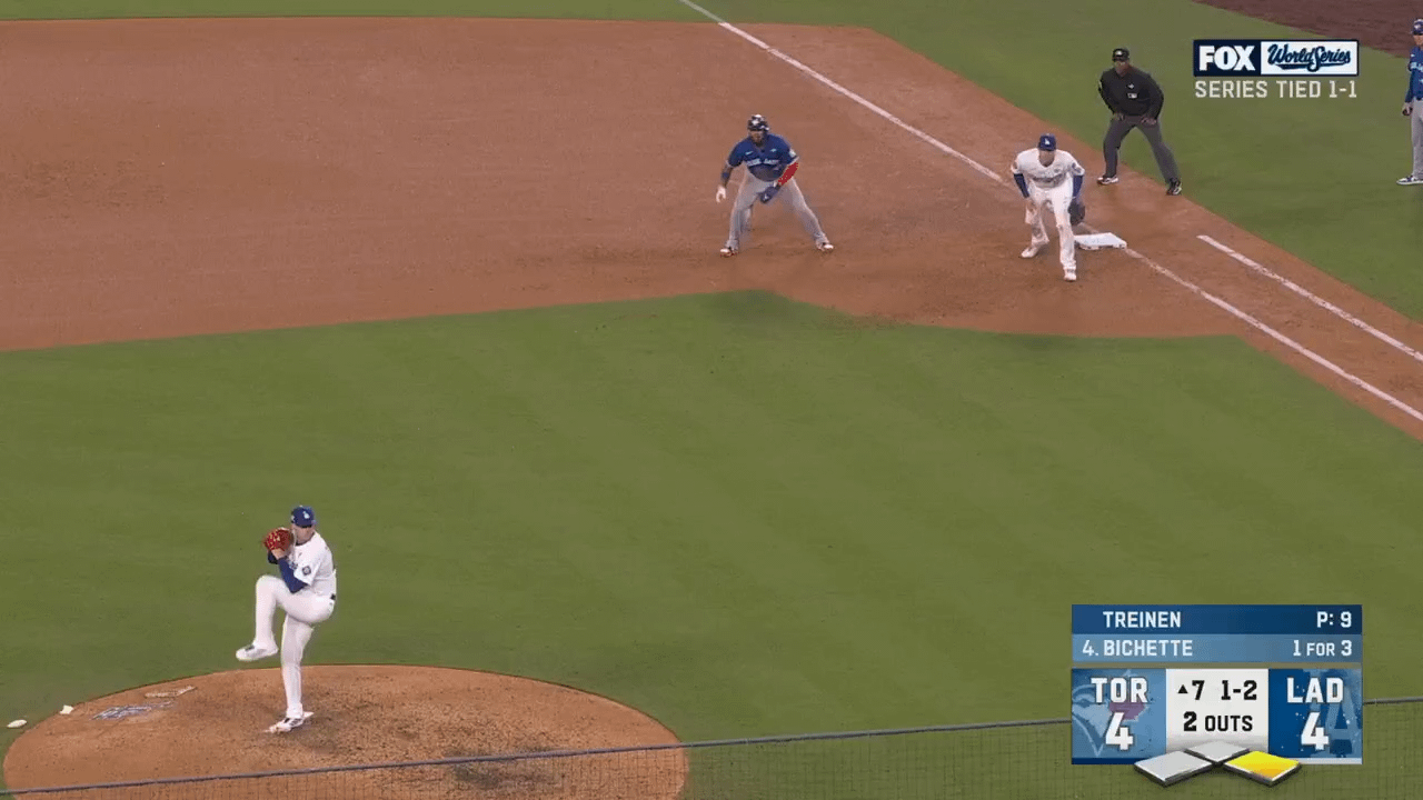 If only the shortstop ran over to flip to the catcher to get the runner at home. You’d never see a play like that though