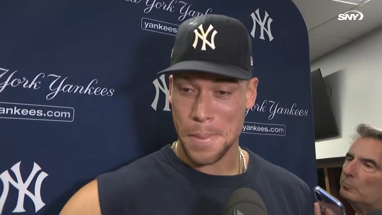 (SNY) "It's the postseason, anything can happen"

Aaron Judge was asked if he's surprised the Yankees are down 0-2 to the Blue Jays: