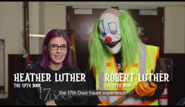 Anaheim Ducks Players get SCARED by 17th Door Horror Actors