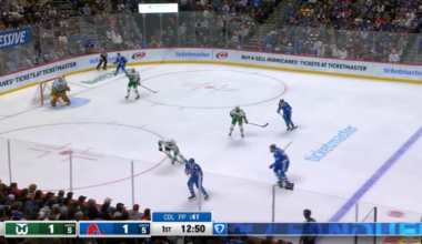 Jarvis scores shorthanded, Canes lead 2-1