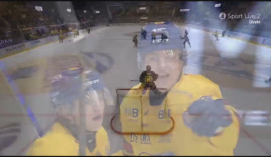 Frondell gets the goalie to bite hard on a fake shot before going to the backhand and scoring his 7th of the season