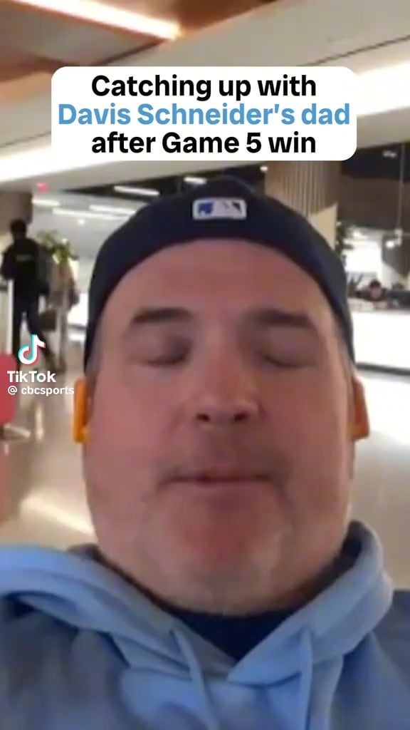 Steve Schneider pulled the ultimate dad move when his son Davis hit his first pitch World Series home run and we are better for it.