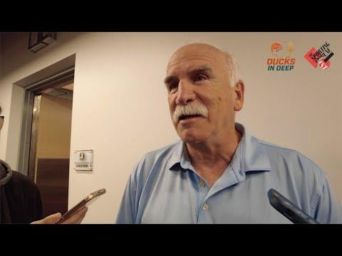 Joel Quenneville on returns to Chicago, Florida for first time since 2010 Blackhawks investigation, NHL ban; Plus Cutter Gauthier on Beckett Sennecke's early success | Full Ducks Practice Media