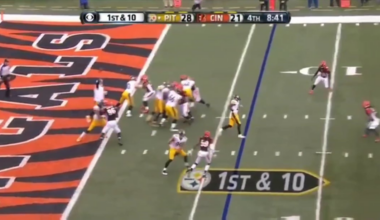 Martavis Bryant 94 yard touchdown vs the Bengals in 2014.
