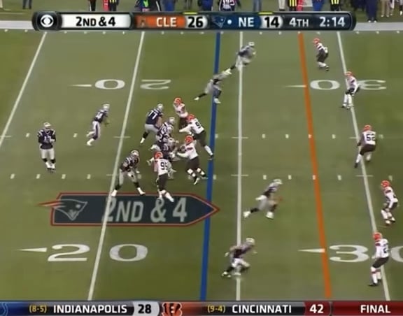 Brady completes the comeback with 2 Minutes Left against the Browns